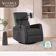 preview thumbnail 3 of 4, Evolur Maverick Power Recline Glider with Device Holder
