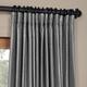Exclusive Fabrics Blackout Extrawide Faux Dupioni Curtain (1 Panel)