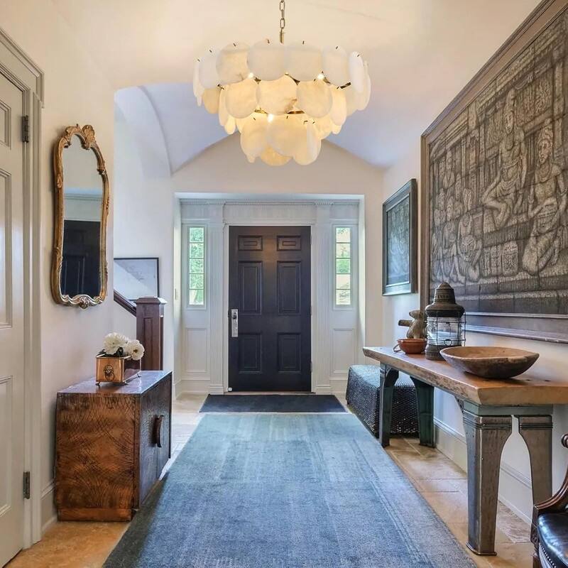 KAYLA Modern Natural Marble Living Room Chandeliers