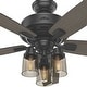 preview thumbnail 6 of 22, Hunter 52" Bennett Ceiling Fan with 3-Light Light Kit and Handheld Remote