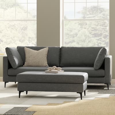 WyndenHall Lana 90-inch Sofa in Tightly Woven Performance Fabric