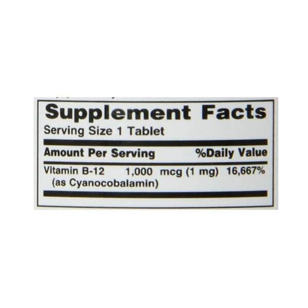 Shop Black Friday Deals On Nature S Bounty Vitamin B12 Supplement 1000 Mcg 100 Tablets Overstock 31748102