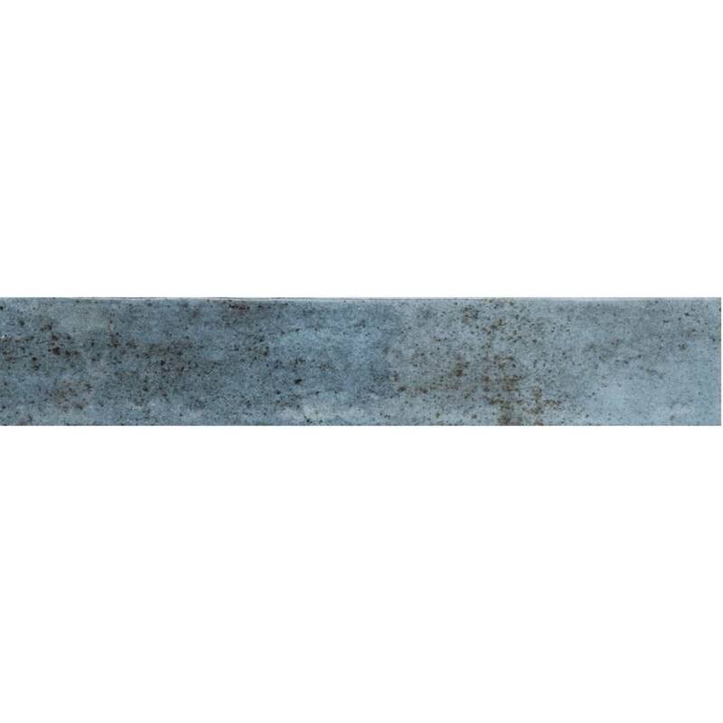 The Tile Life Ibiza 2x10 Blue Ceramic Wall Tile