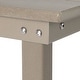 preview thumbnail 11 of 11, Laguna Hdpe All Weather Outdoor Patio 65" Bench