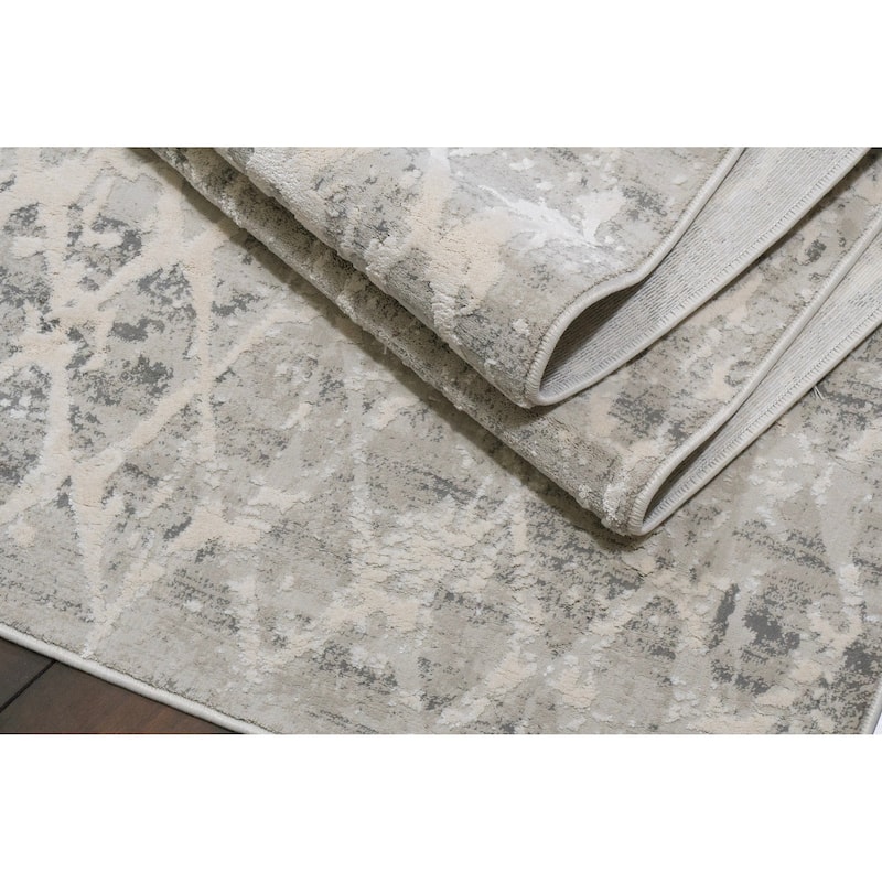 Dynamic Rugs Quartz Traditional Area Rug