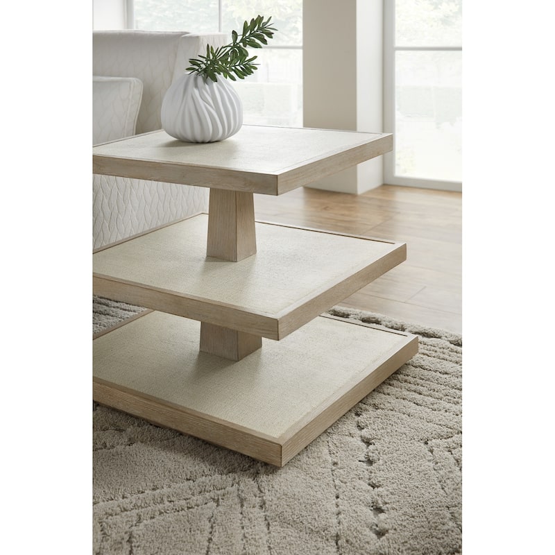 Hooker Furniture Cascade 24" Square Modern Luxury Three Tiered Open