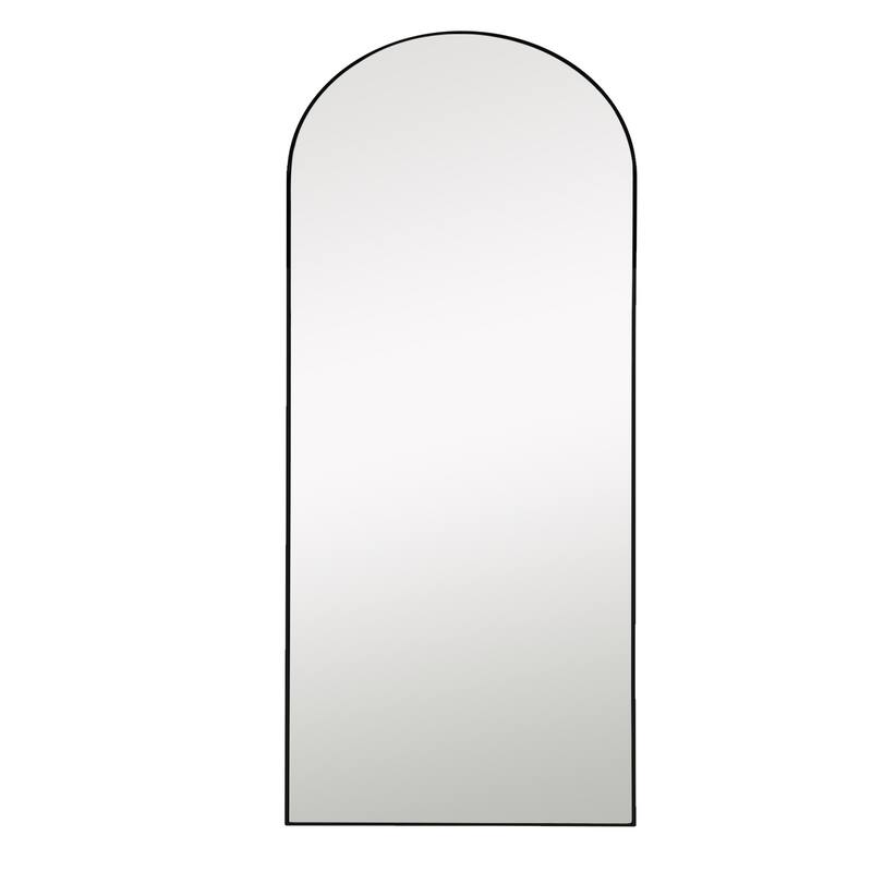 Arched Mirror Full-length Floor Mirror with Standing