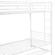 preview thumbnail 7 of 16, Modern Twin Over Twin Bunk Bed with Shelf and Guardrails,Separate into 2 Twin Beds for Bedroom