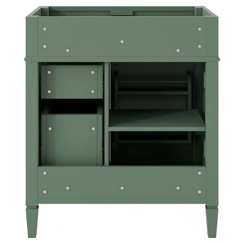 30'' Bathroom Vanity with Top Sink Set, Sink Bathroom Vanity