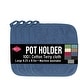 preview thumbnail 21 of 43, Ritz 4-Pack Terry Pot Holder Set Federal Blue