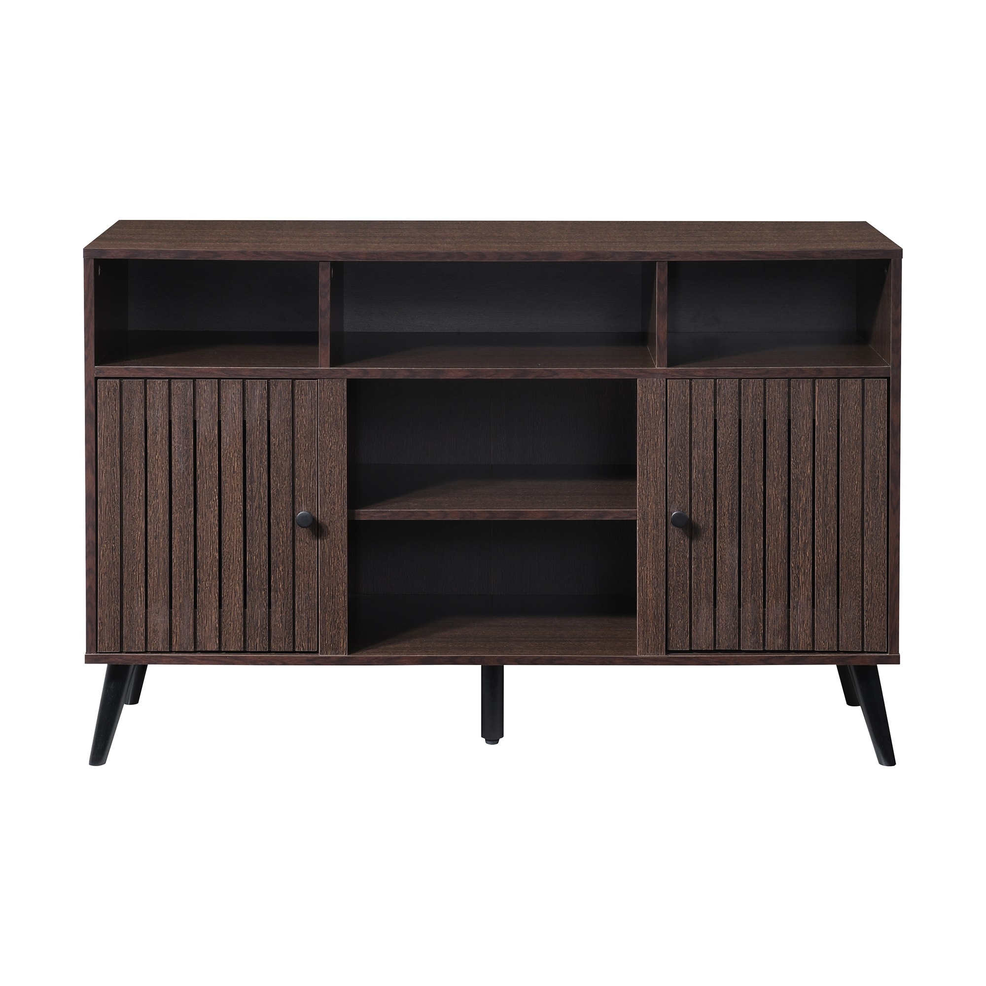 47.25 in. Wood TV Stand with 2 Storage Cabinets Fits TV's up to 55 in.