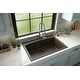 preview thumbnail 4 of 62, Karran Drop-In Quartz Single Bowl Kitchen Sink