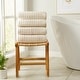 preview thumbnail 22 of 150, Linery & Co. Combed Cotton Bath Towel Set Bath Towel (Pack of 4) - Dune