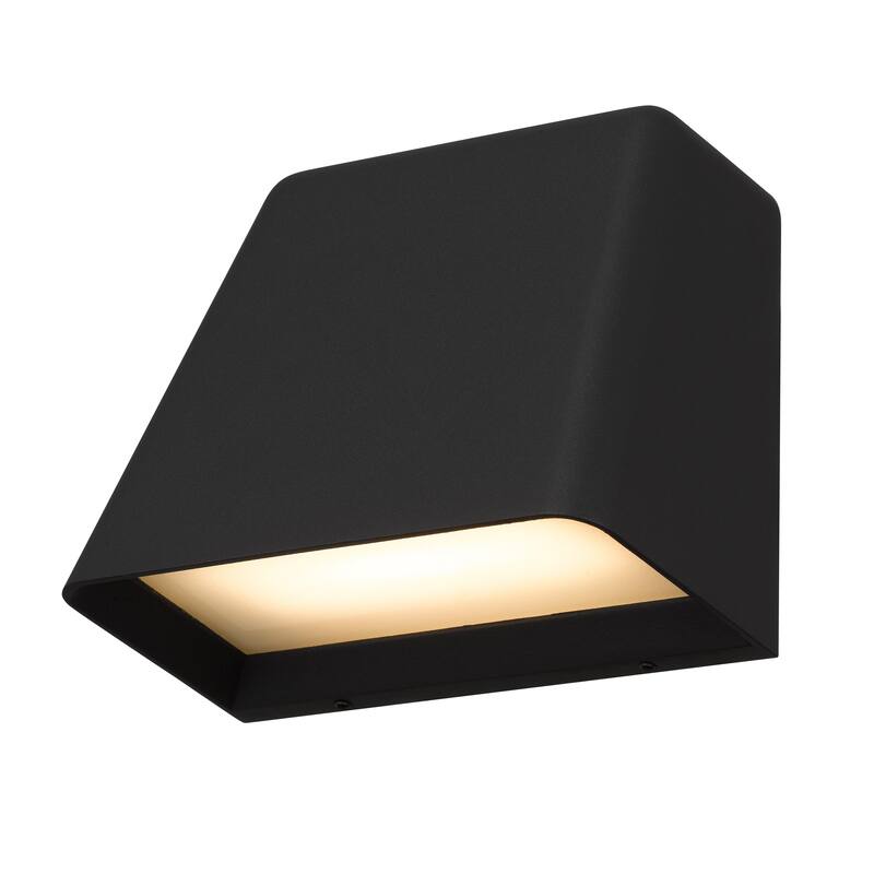 5.5 inch Sand Black LED Wall Sconce