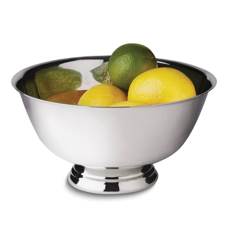 Curata Elengance Stainless Steel Revere 8 Inch Diameter Bowl