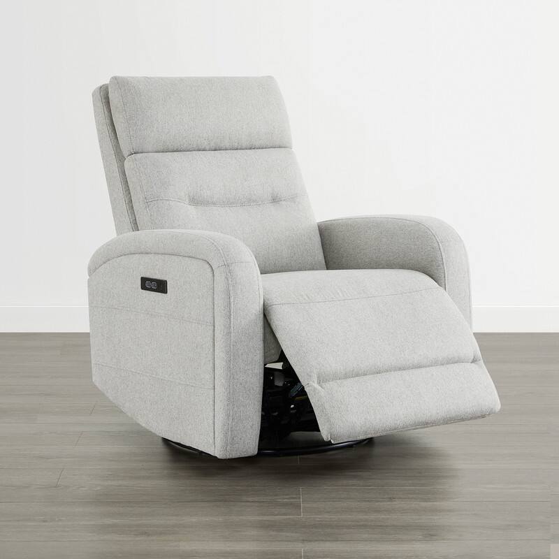 Spruce & Spring Cheryl Power Glider Swivel Rocker Recliner Chair Nursery Recliner