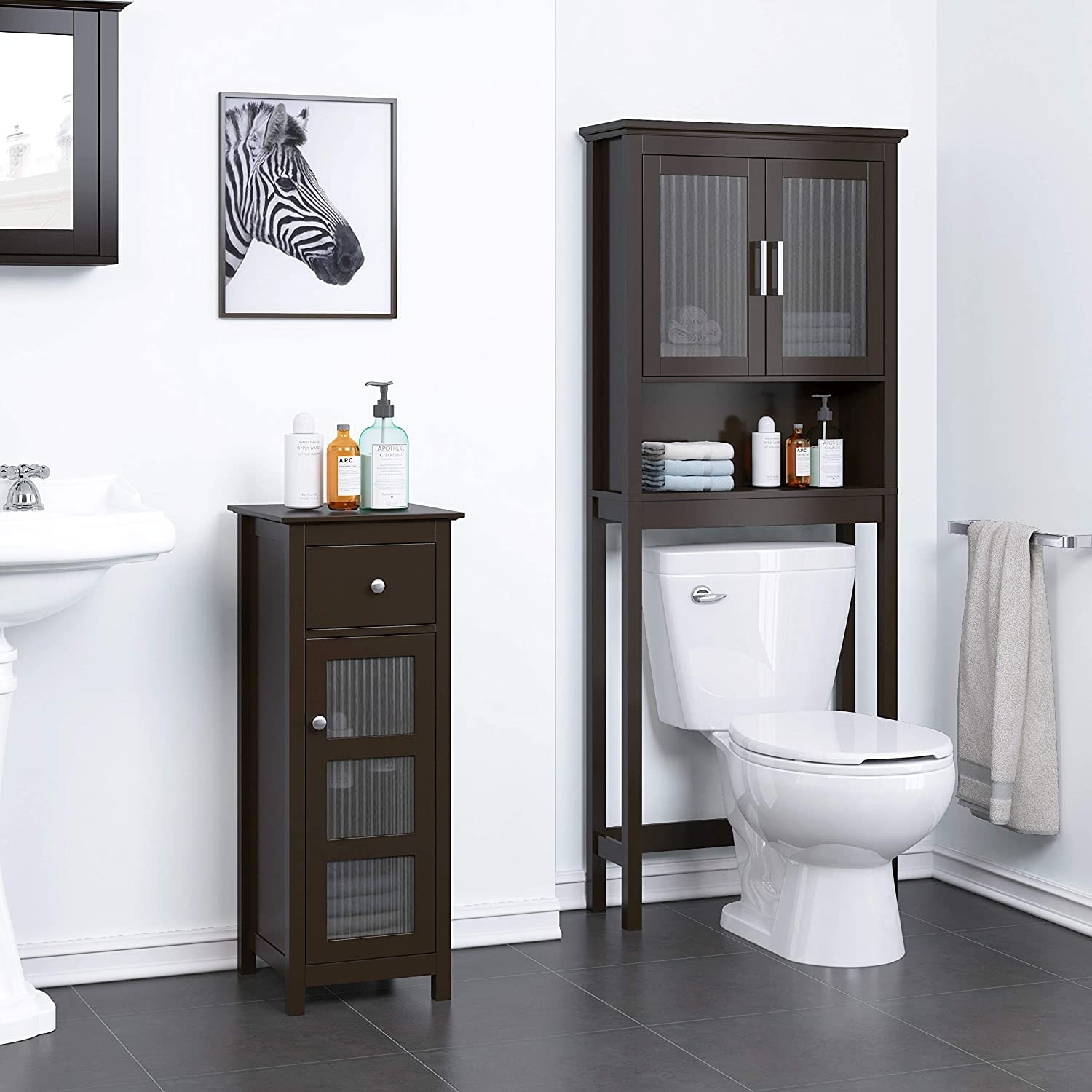 https://ak1.ostkcdn.com/images/products/is/images/direct/91817437668b2369bfb18aa2b228c3c4462aee43/Spirich-Home-Bathroom-Shelf-Over-The-Toilet%2C-Bathroom-Cabinet-Organizer-with-Moru-Tempered-Glass-Door.jpg