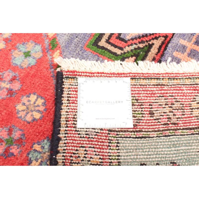 ECARPETGALLERY Hand-knotted Konya Anatolian Red Wool Rug - 3'10 x 7'3