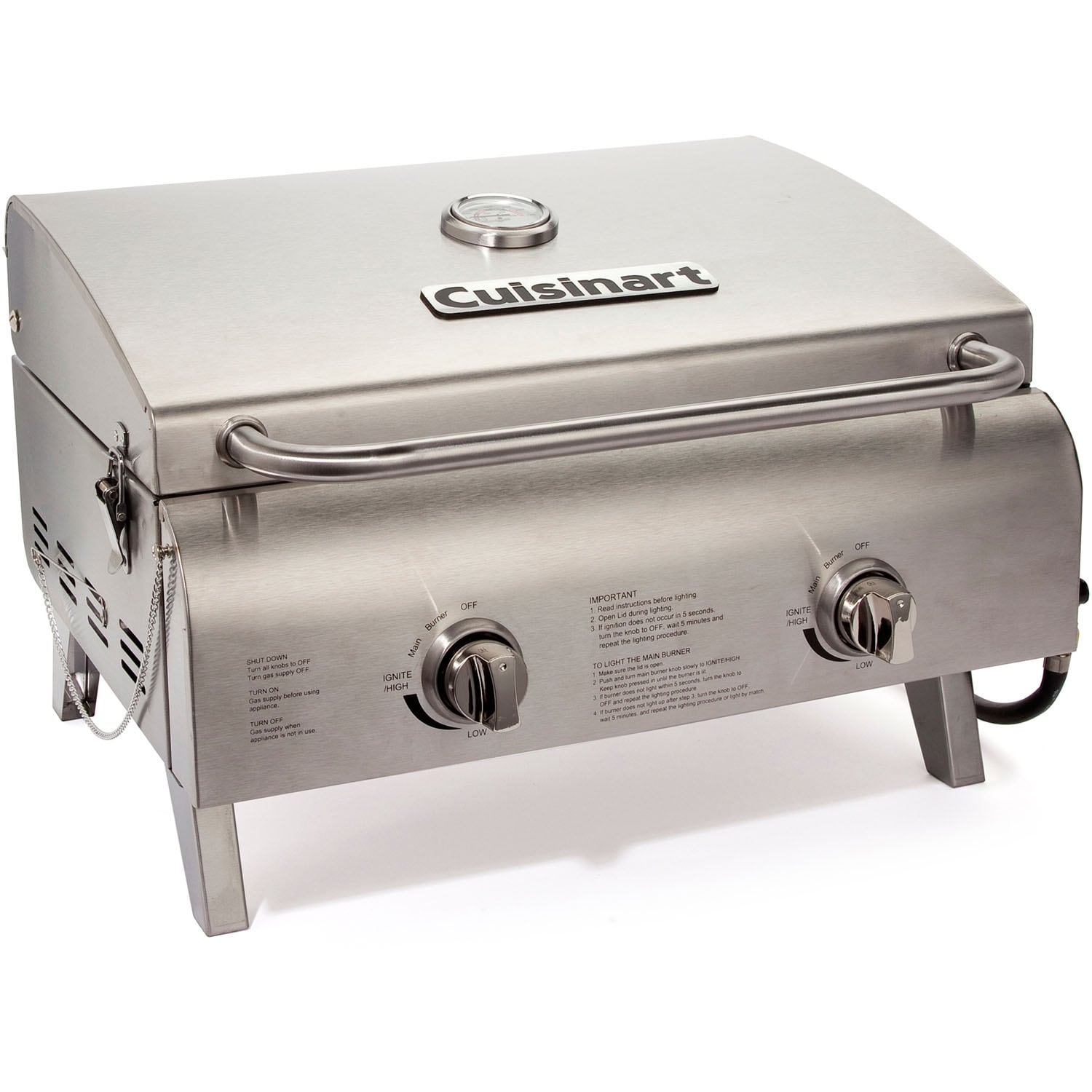 Cuisinart Chef's Style Stainless Gas Grill Bed Bath  Beyond 8814747