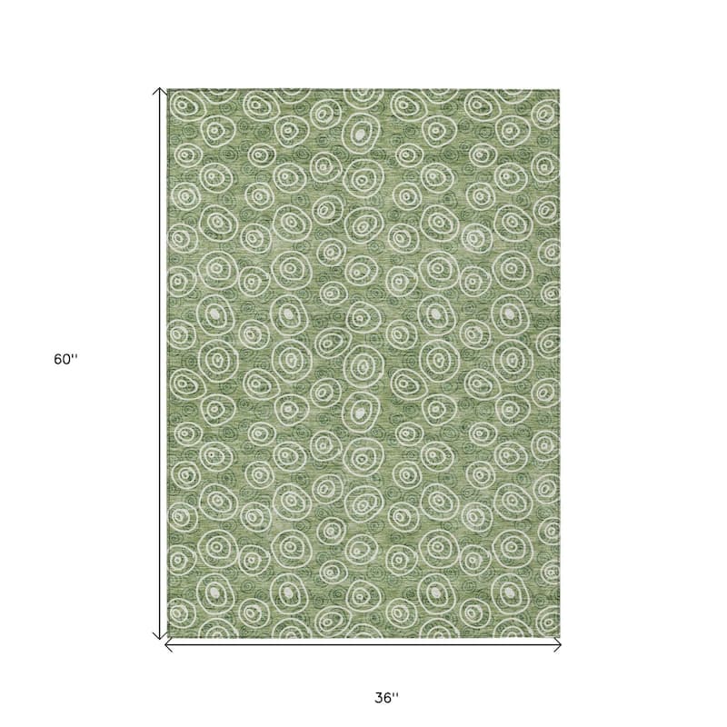 HomeRoots Geometric Transitional Rectangle Outdoor Rug