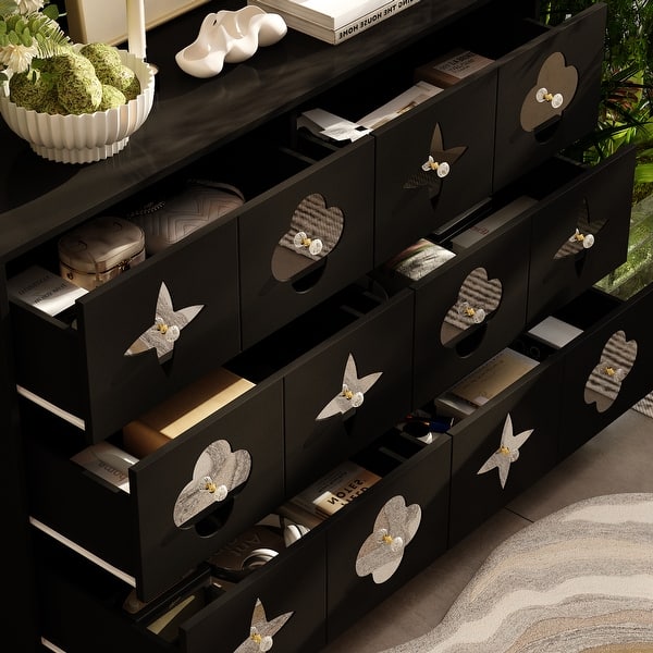 unique dresser designs Bohemian Wedding Blended Dresser