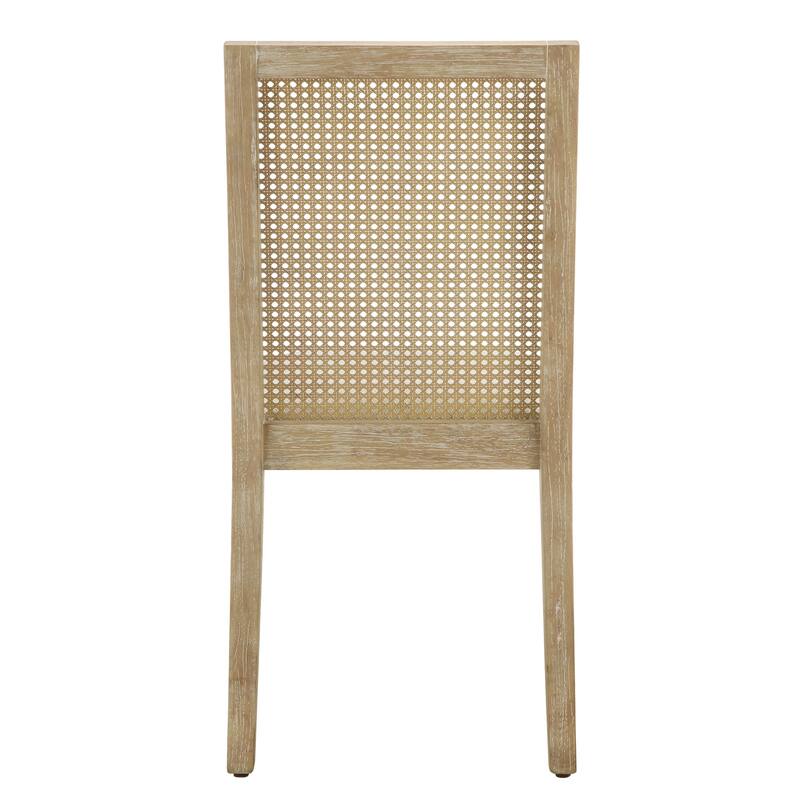 Madison Park Ashe Natural Dining Chair set of 2