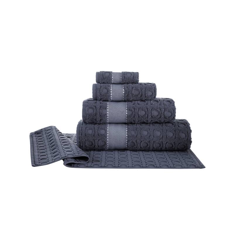 Brooks Brothers Circle in Square Wash Towel
