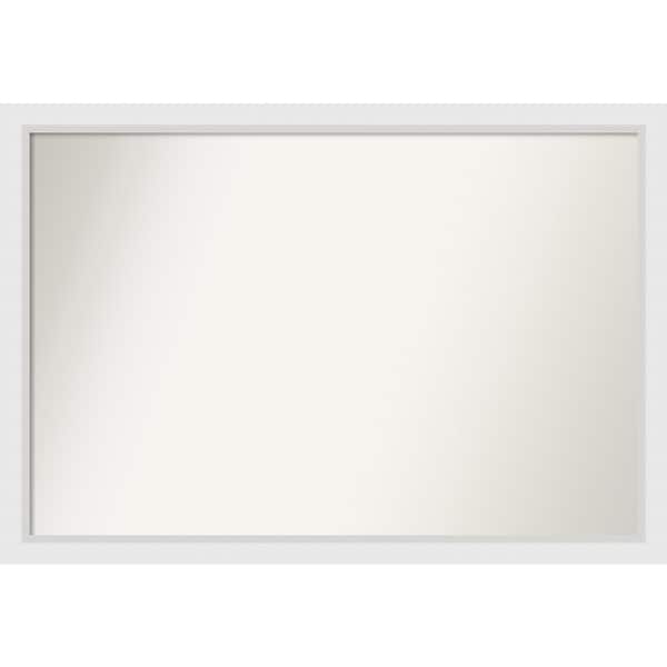 slide 2 of 192, Wall Mirror Choose Your Custom Size - Extra Large, Blanco White Wood