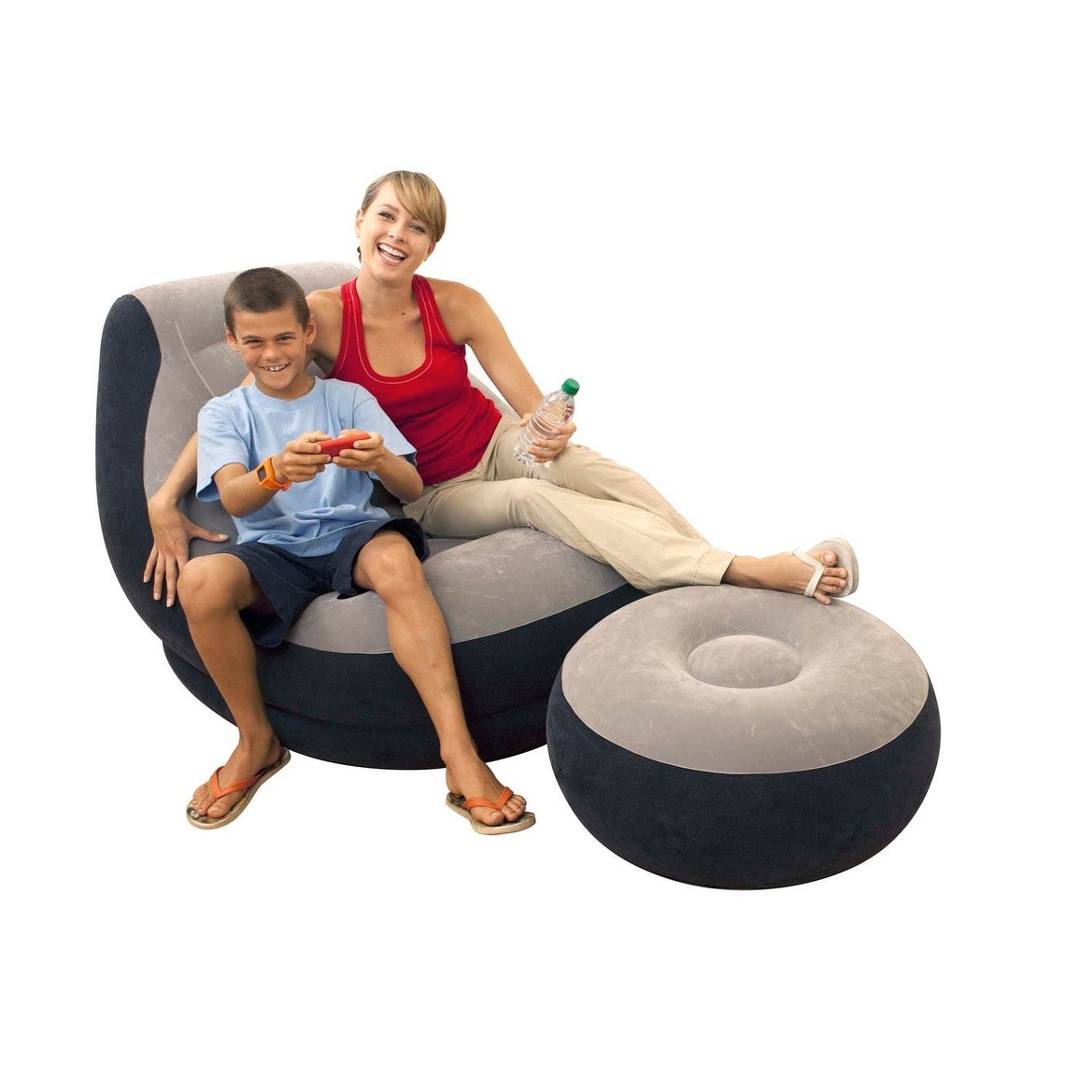 Intex comfort inflatable air sofa chair new arrivals corner couch bed seating travel relax sleeper