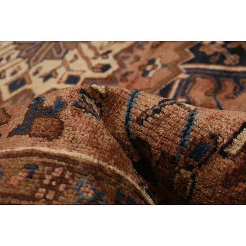 ECARPETGALLERY Hand-knotted Sarabi Brown, Copper Wool Rug - 6'8 x 8'11