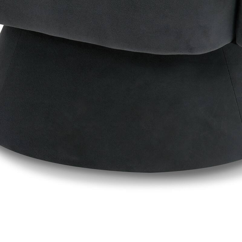 Spruce & Spring Jamie Swivel Fabric Accent Chair