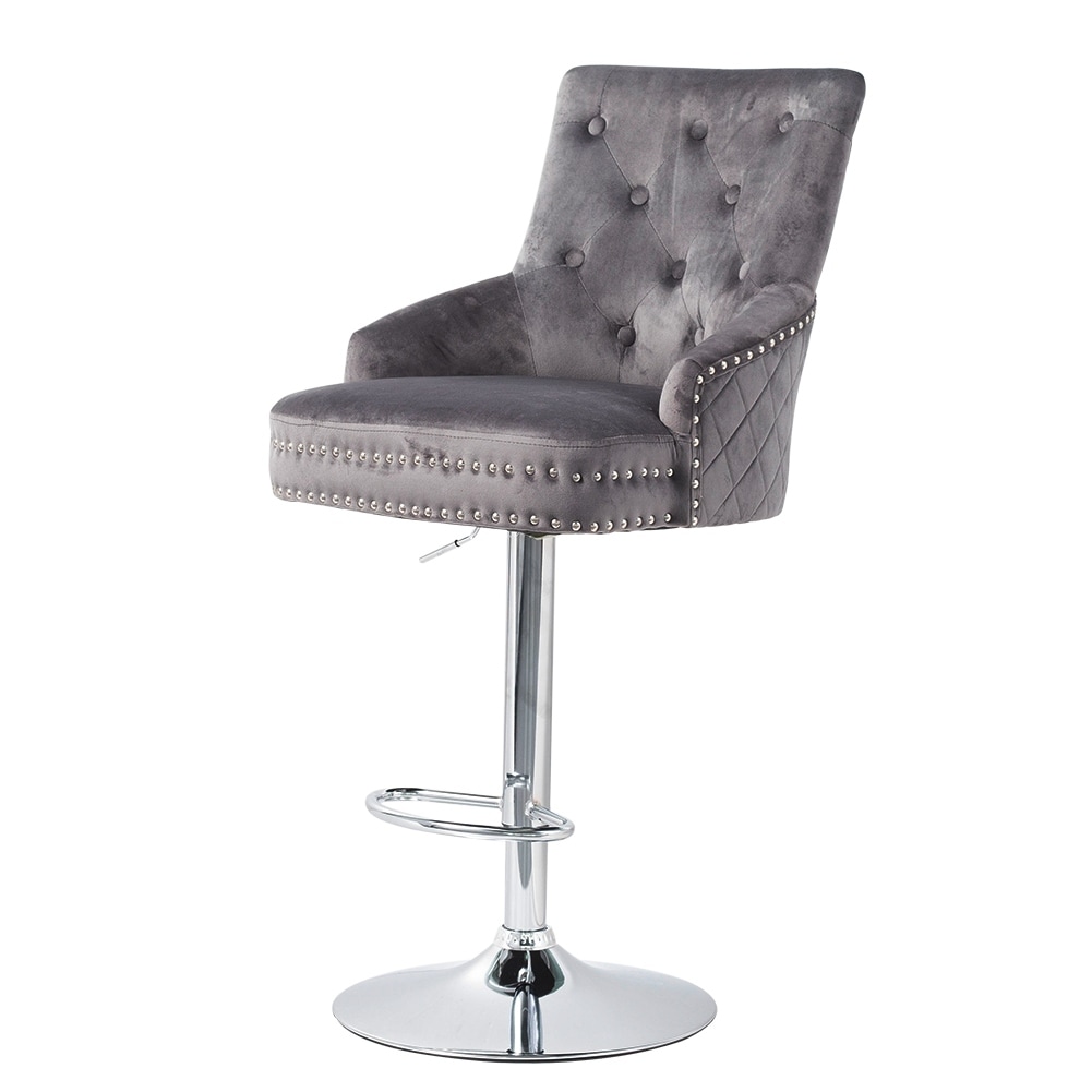 Black knocker store bar stools