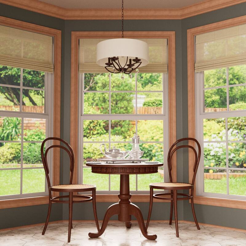 WM106: 11/16-in D x 11/16-in W x 96-in L Americraft Solid Hardwood Stain Grade Quarter Round
