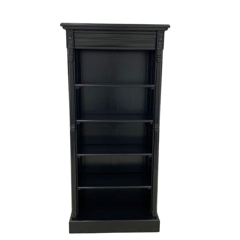 Legacy Open Bookcase - Black