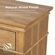 preview thumbnail 6 of 20, Furniture of America Wellington Farmhouse Natural Oak 3-Piece Solid Wood Kids Bedroom Set
