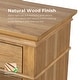 preview thumbnail 8 of 22, Furniture of America Wellington Farmhouse Natural Oak 3-Piece Wood Kids Bedroom Set
