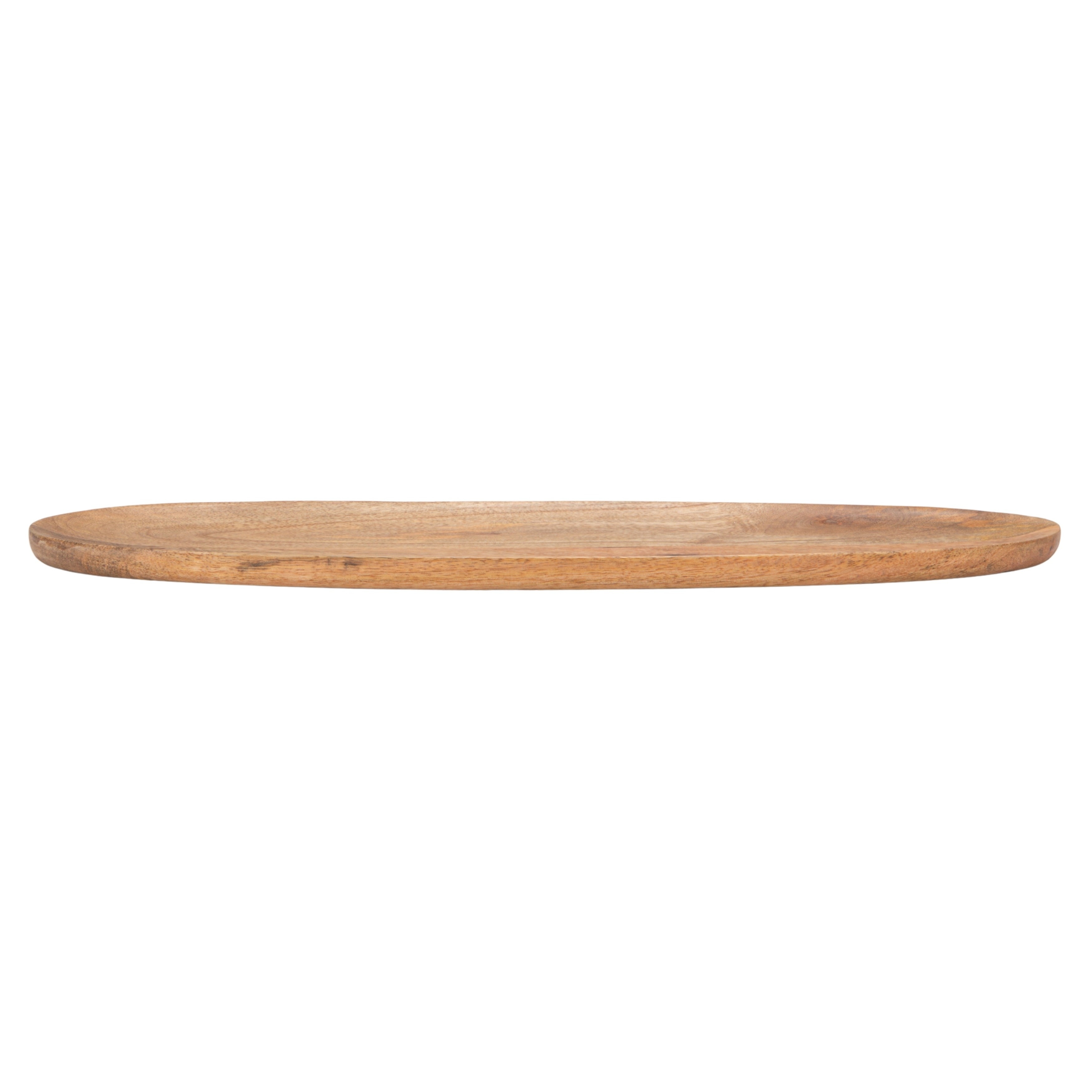 Oval Mango Wood Tray - 20
