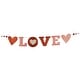 preview thumbnail 1 of 4, 5' Glittered "Love" Valentine's Day Wall Banner Decoration