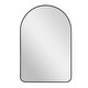 preview thumbnail 11 of 35, Modern Thin Frame Wall-Mounted Hanging Bathroom Vanity Mirror