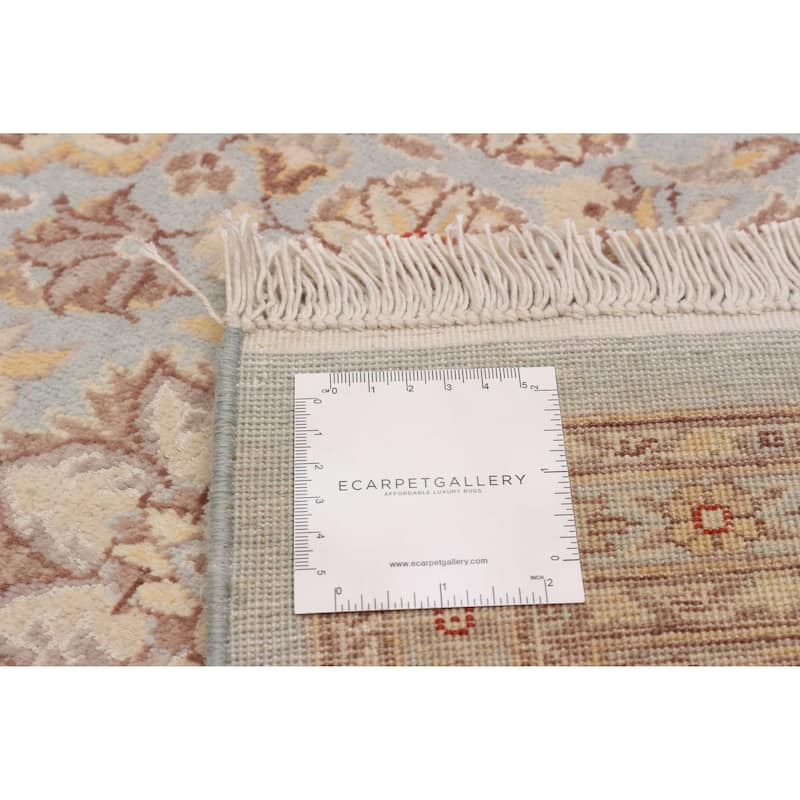 ECARPETGALLERY Hand-knotted Pako Persian 18 Of 20 Blue Wool Rug - 6'3 x 9'4