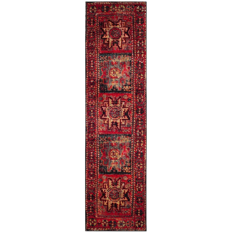 SAFAVIEH Vintage Hamadan Gody Oriental Distressed Rug