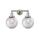 Option Brushed Satin Nickel / Clear
