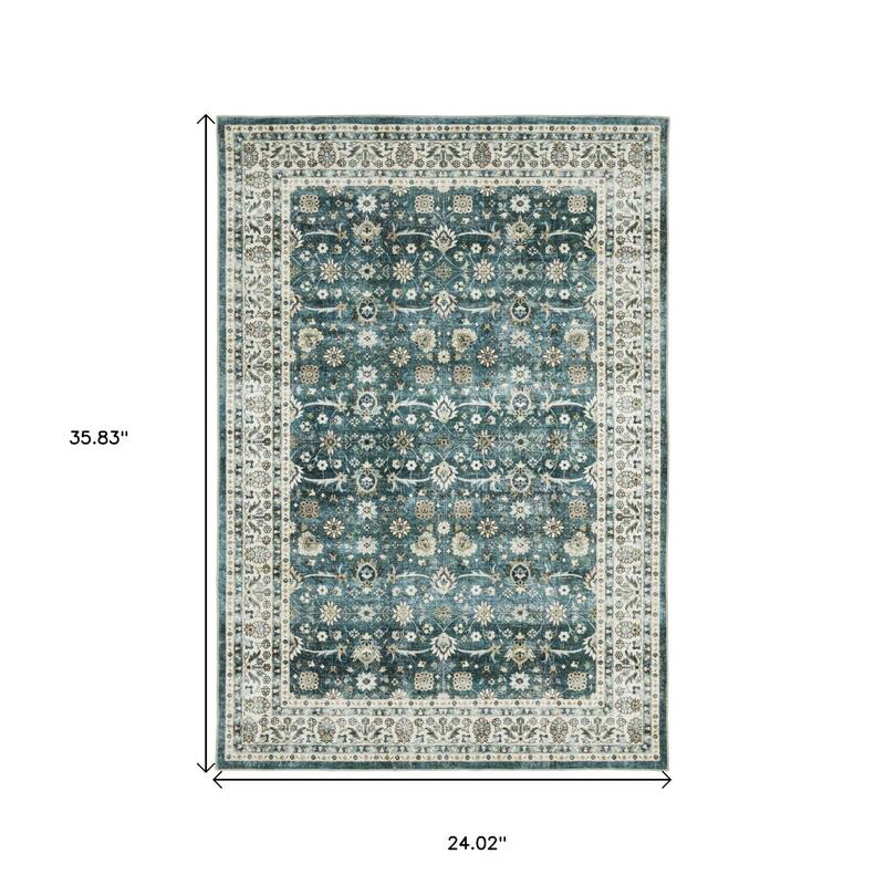HomeRoots Oriental Traditional Runner Area Rug