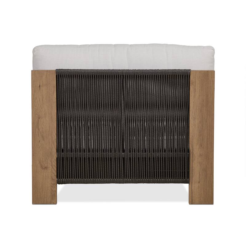 Stratton Armless Outdoor Chair With Sunbrella® Cushions