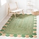 preview thumbnail 4 of 64, SAFAVIEH Handmade Cape Cod Lynda Coastal Jute Rug 3' x 5' - Green/Natural - Rectangle