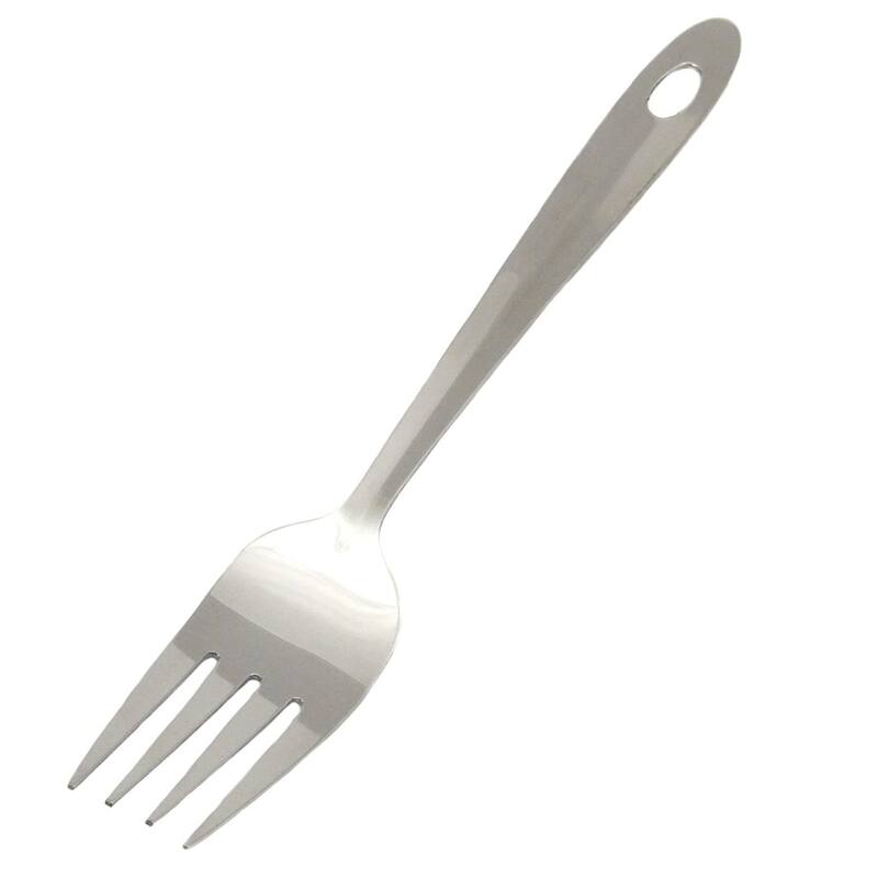 Chef Craft 9" Stainless Steel Meat & Potato Serving Fork with Sleek Mirror Finish - 1 Pack