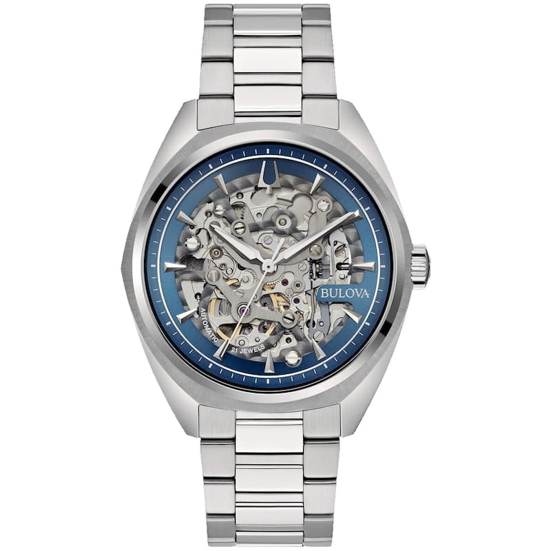 Bulova Men's Surveyor Blue Dial Watch - 96A292 - 6 (36)