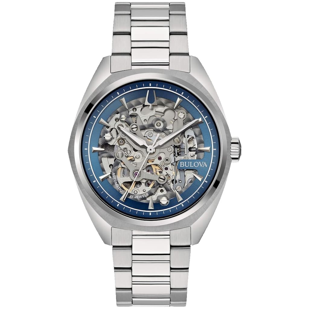 Bulova Men's Surveyor Blue Dial Watch - 96A292 - 6 (36)