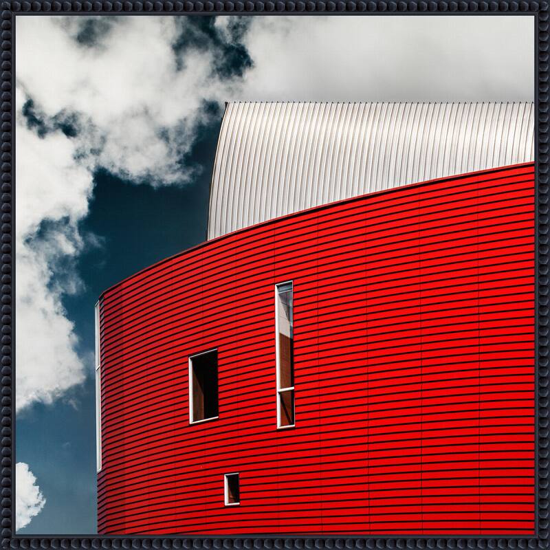 Wonderful Windows by Gilbert Claes Framed Canvas Wall Art Print