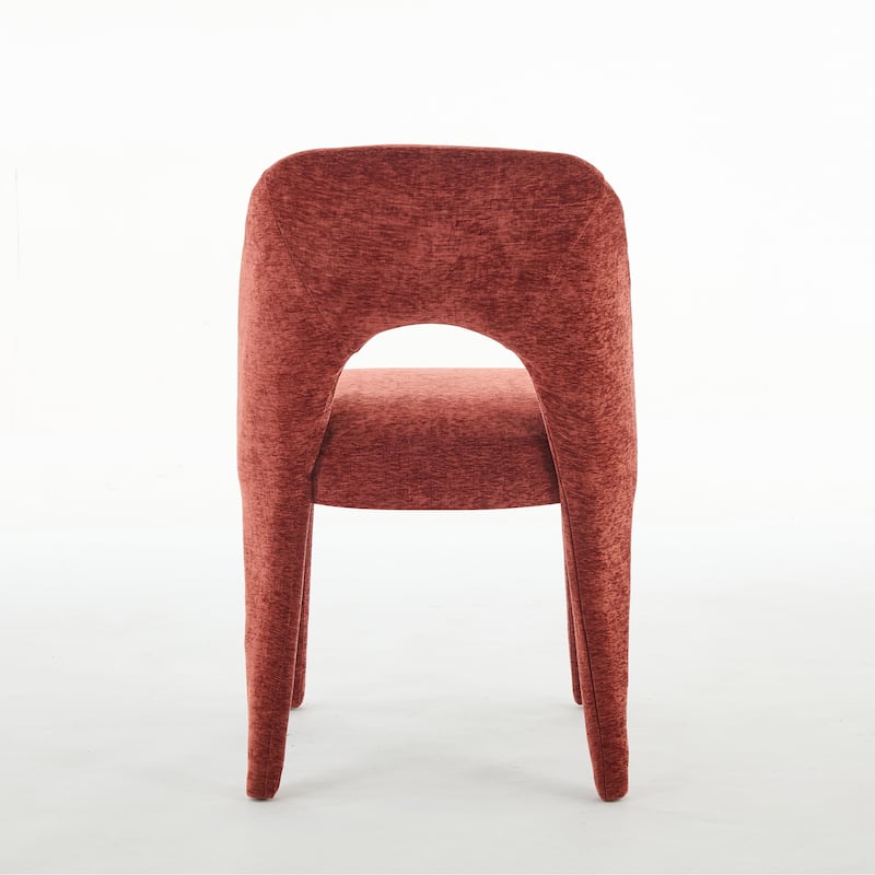 Metal Legs Dining Chair,Cushion Is Comfortable,Design Is Simple